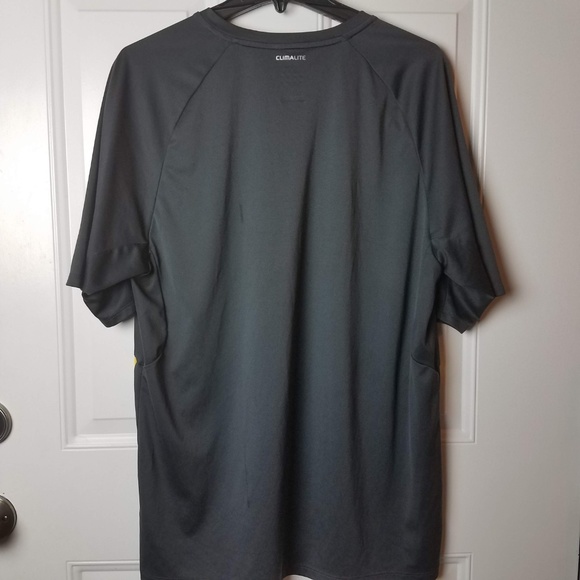Men's Adidas Climalite Short Sleeve - Picture 6 of 6